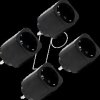 SHELLY_PLUG_M_GEN3_4ER_S Shelly Plug M Gen3, black, 4-pack