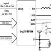 I2C 1cell 5A buck battery charger with NVDC Power Path and HVDCP