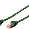 Kabel krosowy DIGITUS Professional CAT 6 S-FTP, LSZH, AWG 27/7, skrętka, dł. 5 m, zielony