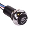 Heated Front Window illuminated Automotive Momentary 12mm Push Button Switch SPST IP67