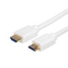 Kabel HDMI-HDMI 2.0 4K High Speed 1m biały Montis MT166-1