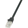 LogiLink CP2033U RJ45 Patch Cable CAT 6 U/UTP 1.00m Black 1 pc(s)