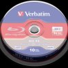 43694 Verbatim Blu-ray disc rewritable 25 GB, set of ten