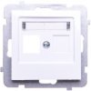 As Obudowa Gniazda Teleinformatycznego Pojedynczego Biała Gpk-1G/P/00