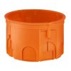 Puszka podtynkowa 60mm płytka głęboka bezhalogenowa pomarańczowa Z60KF 33048008 /80szt./