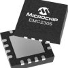 Microchip Czujnik temperatury PWM EMC2305 Czujnik temperatury Bufor 125 °C -40 °C 0.5 % Powierzchnia 16-pinowy Taśma i