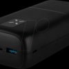 FIXZEN-30-BK Power bank, 30,000 mAh, 20 W, 1x USB-C, 2x USB-A, PD, black