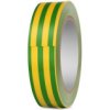 Taśma Izolacyjna Pvc 15Mm X 10M Erko Żółto-Zielona