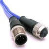 Mueller Electric C4AC81M010 Złącze czujnika/aktuatora M12 złącze męskie proste, złącze żeńskie proste 10 m Ilość pinów: