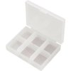TruComponents PP06-01 Assortment Box 84 x 63 x 20mm - 6 Variable Compartments
