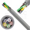 Kabel sterowniczy ELITRONIC-CY LIYCY 5x0,25mm2 szary 250/500V ekranowany olejoodporny linka TKD