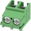 PCB terminal, 2 pole, pitch 5 mm, AWG 20-10, 32 A, screw connection, green, 1987724