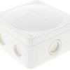 Skrzynka przyłączeniowa Wiska COMBI 407/SDK5/W, IP66/IP67, (D x S x W) 95 x 95 x 60 mm, kremowo-biały, 1 szt.