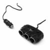 Rozgałęziacz zapalniczki na 3 gniazda + 2xUSB