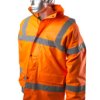 Kurtka odblaskowa, rodzaj Męski, M, Poliester, Pomarańczowy