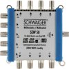 Multiprzełącznik SAT Schwaiger SEW58 531 Wejścia (multi-switch): 5 (4 sat/ 1 naziemne) Ilość uczestników: 8 funkcja Stan