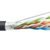 Kabel teleinformatyczny żelowany F/UTPw kat.5e 4x2x0,5 /bębnowy/