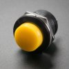 Adafruit 16mm Panel Mount Momentary Pushbutton - Yellow