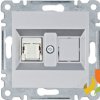 LUMINA Gniazdo komputerowe RJ45 kat.5e FTP srebrne WL2132 HAGER