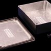 Aluminum die cast enclosure, (L x W x H) 120 x 100 x 31 mm, black (RAL 9005), IP66, 1550WMBK
