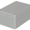 ABS enclosure, (L x W x H) 120 x 80 x 60 mm, light gray (RAL 7035), IP66, 03216000