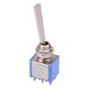 5642AB-8 APEM On-(On) Momentary Miniature Toggle Switch Flat Lever DPDT