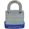 Faithfull QC0130 Laminated Steel Padlock 30mm 3 Keys