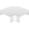 Pokrywa Kątowa Ekd 120X40mm Biała 8583