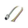 Phoenix Contact 1437122 SACC Flush Connector 12-Pos. M12 Halogen-Free