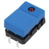 Przełącznik Klawiaturowy Poz 2 Spst-No 0,05A/24Vdc Niebieski B3j2400