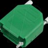 MHDPPK9-G-K D-Sub cap, 9-pin, straight, green, size E