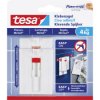 tesa 77767-00000-00 Adjustable Adhesive Nail white 2pcs holds up to 8kg