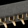 316-04-1-00 Straight socket, RM 2.00, H: 4.3mm, 4-pin