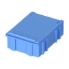 Skrzynka z przegródkami l. przedziałów: 1 szerokość: 42.3mm wysokość: 21mm głębokość: 57.4mm SB Niebieski