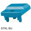 Pushbutton switch cap (STKL BU) - C&K