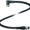 Pepperl+Fuchs 240815-100001 Złącze konfekcjonowane czujnika/aktuatora V31-WM-BK3M-PVC-U-V31-GM, piny: 4, 4, 3 m, 1 szt.