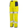 PANTALON IRIS JAUNE FLUO / BLEU MARINE
