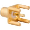 SMB panel socket 50 Ω, solder connection, straight, 903-409J-53P