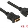 85465 Cable HDMI A female > HDMI A female, 4K, 50 cm