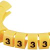 TRU COMPONENTS TC-MB2/3203 Oznacznik kablowy Nadruk 3 Zakres średnicy zewnętrznej 4 do 5.10 mm