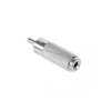 PRZEJŚCIÓWKA WTYK RCA - GNIAZDO JACK 3,5 MONO METAL ADAPTER ZŁĄCZE