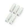 Kostka elektryczna samozaciskowa 1 pin 2,5mm 10A/450V - 5 szt.