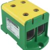 Złączka szynowa jednopolowa ZGX 2x150 mm2 żółto-zielona (Al-Cu) ENE-00365