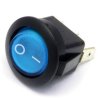 Przełącznik klawiszowy podświetlany 2 pozycje 3 pin okrągły 230V...