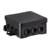 Puszka naścienna NS6 85x85x40 mm bezhalogenowa samogasnąca UV IP54 Fastbox&Hook czarna 35346107 SIMET