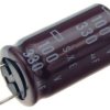 Kondensator elek. 330uF/100V;105C; SXE;wym.16x31mm;NIPPON(47)