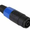 GSPEAK4T-GK Gniazdo głośnikowe SPEAKON na kabel 4p