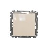 Łącznik 1-biegunowy, beżowy, Sedna Design i Elements SDD112101