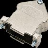 MHDU45ZK15-K D-Sub cap, 15-pin, angled, silver, size A