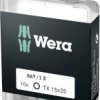 Bit Torx T 15 Wera 867/1 Z DIY SiS 05072407001 D 6.3 10 szt.